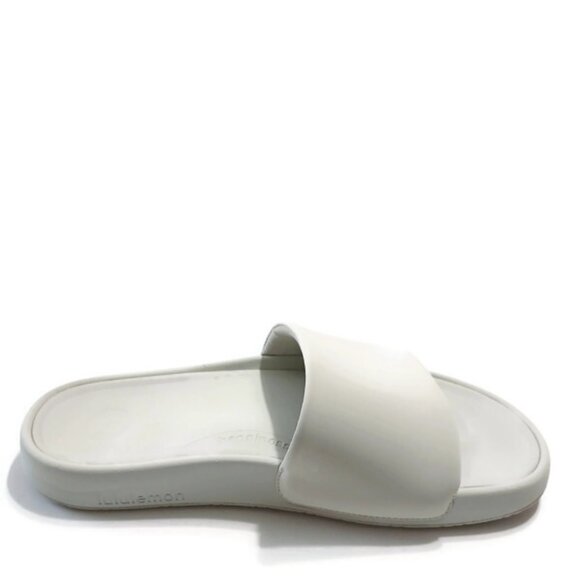 Lululemon Restfeel Slides  Bone Size 9 - Picture 2 of 5